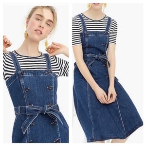 ❤️ HOST PICK ❤️Size 16 - Button-front trench dress in stretch denim